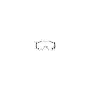 3PW192840005-RACING GOGGLES DOUBLE LENS CLEAR-image