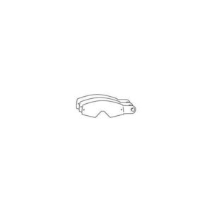 3PW192840010-RACING GOGGLES TEAR OFF'S (12 PCS)-image