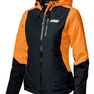 3PW1981304-WOMEN ORANGE JACKET-image